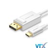 Cáp chuyển đổi USB type-C to Displayport dài 1,5m Ugreen PN: 40420