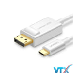Cáp chuyển đổi USB type-C to Displayport dài 1,5m Ugreen PN: 40420
