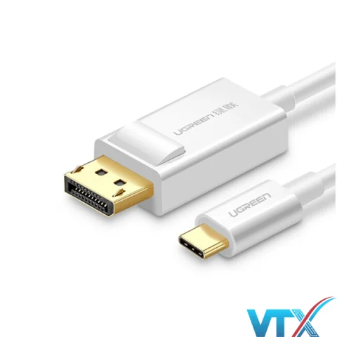 Cáp chuyển đổi USB type-C to Displayport dài 1,5m Ugreen PN: 40420