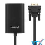 Cáp chuyển đổi VGA sang HDMI + Audio Ugreen PN: 40264