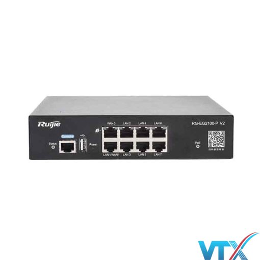 Gateway tích hợp cổng PoE RUIJIE RG-EG2100-P V2
