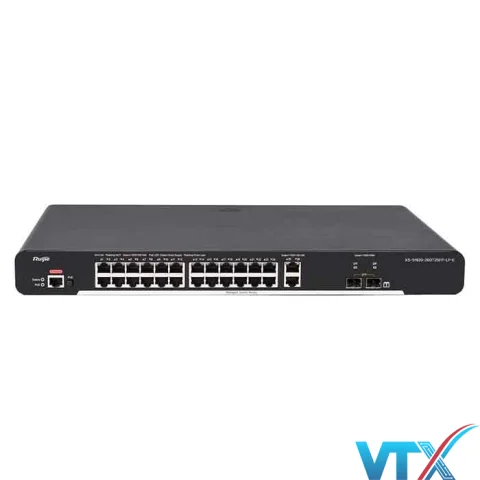 Switch quản lý RUIJIE XS-S1920-26GT2SFP-LP-E