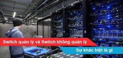 Switch quản lý và Switch không quản lý - Sự khác biệt là gì ?