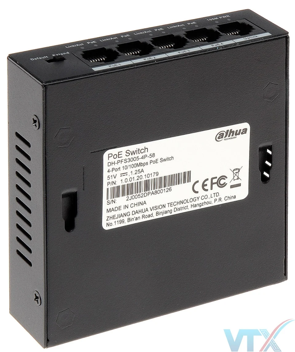Dahua DH-PFS3005-4P-58