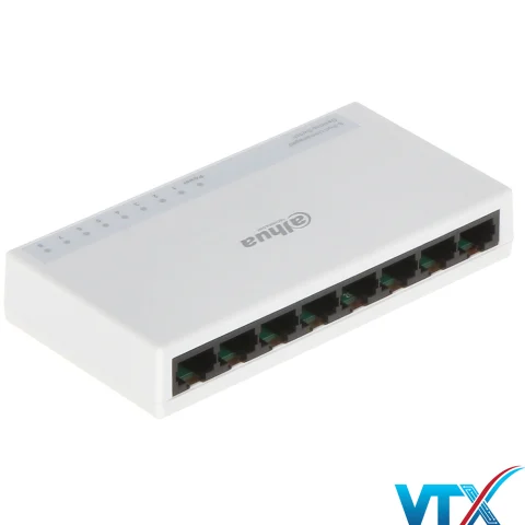 Switch mạng Dahua 8 port 100Mbps DH-PFS3008-8ET-L