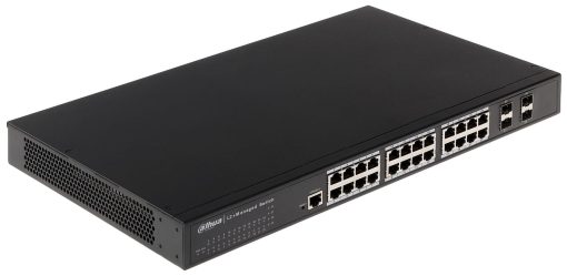 Switch mạng Dahua 24 port Gigabit + 4SFP mã DH-PFS5424-24T