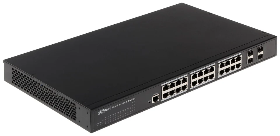 Switch mạng Dahua 24 port Gigabit + 4SFP mã DH-PFS5424-24T