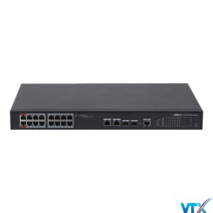 Switch Công nghiệp Dahua 16 port PoE + 2 SFP DH-PFS4218-16ET-190