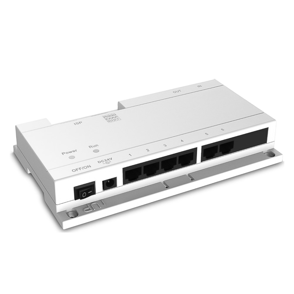 Switch Dahua VTNS1060A 6 port PoE 100Mbps