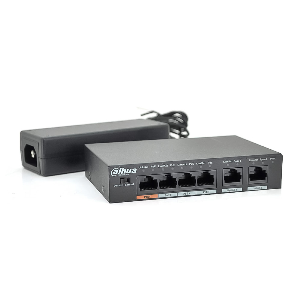 Switch-PoE-Dahua-6-port-100Mbps-DH-PFS3006-4ET-36