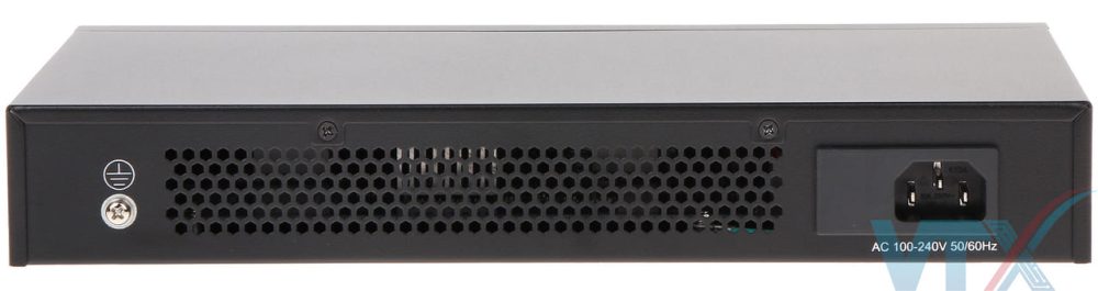 Mặt sau Switch mạng Dahua 16 port Gigabit DH-PFS3016-16GT