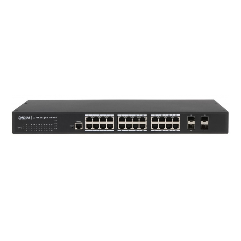 Switch mạng Dahua 24 port Gigabit + 4SFP mã DH-PFS5424-24T