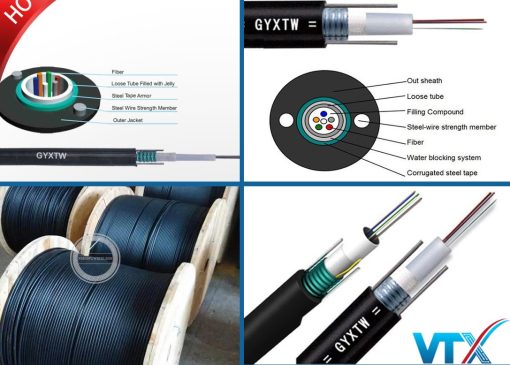 Cấu trúc cáp quang 4FO OM1