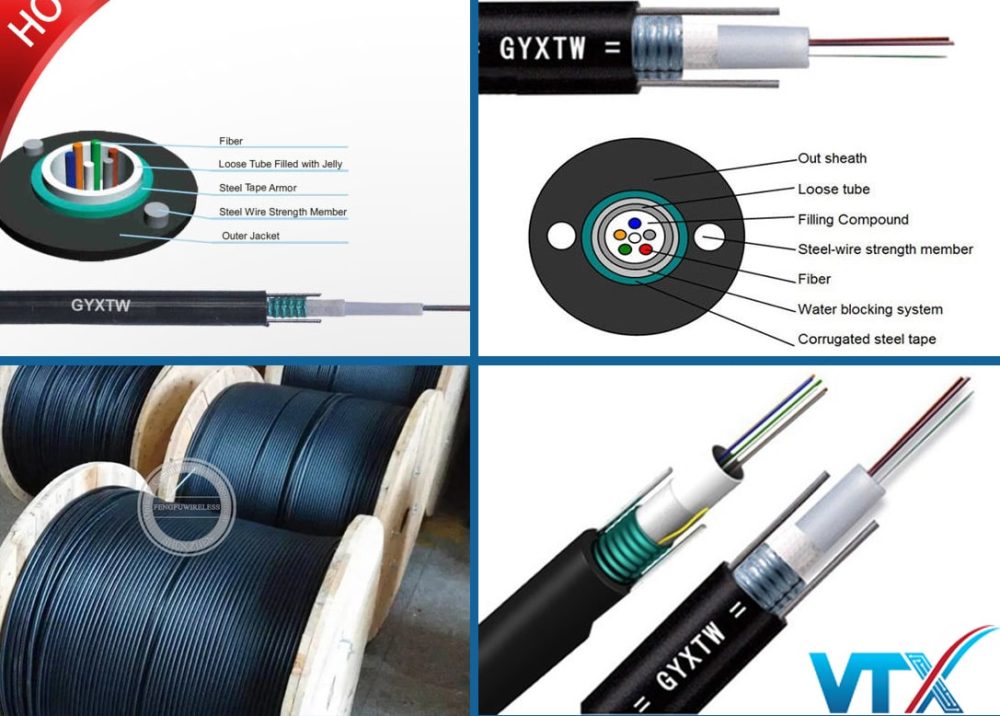 Cấu trúc cáp quang 8FO OM1