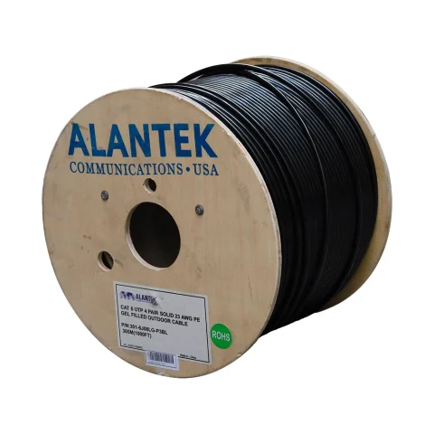 Cáp mạng Alantek Outdoor Cat6 UTP 301-6J08LG-P3BL