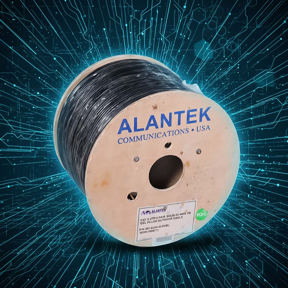 Cáp mạng Alantek Outdoor Cat6 UTP 301-6J08LG-P3BL