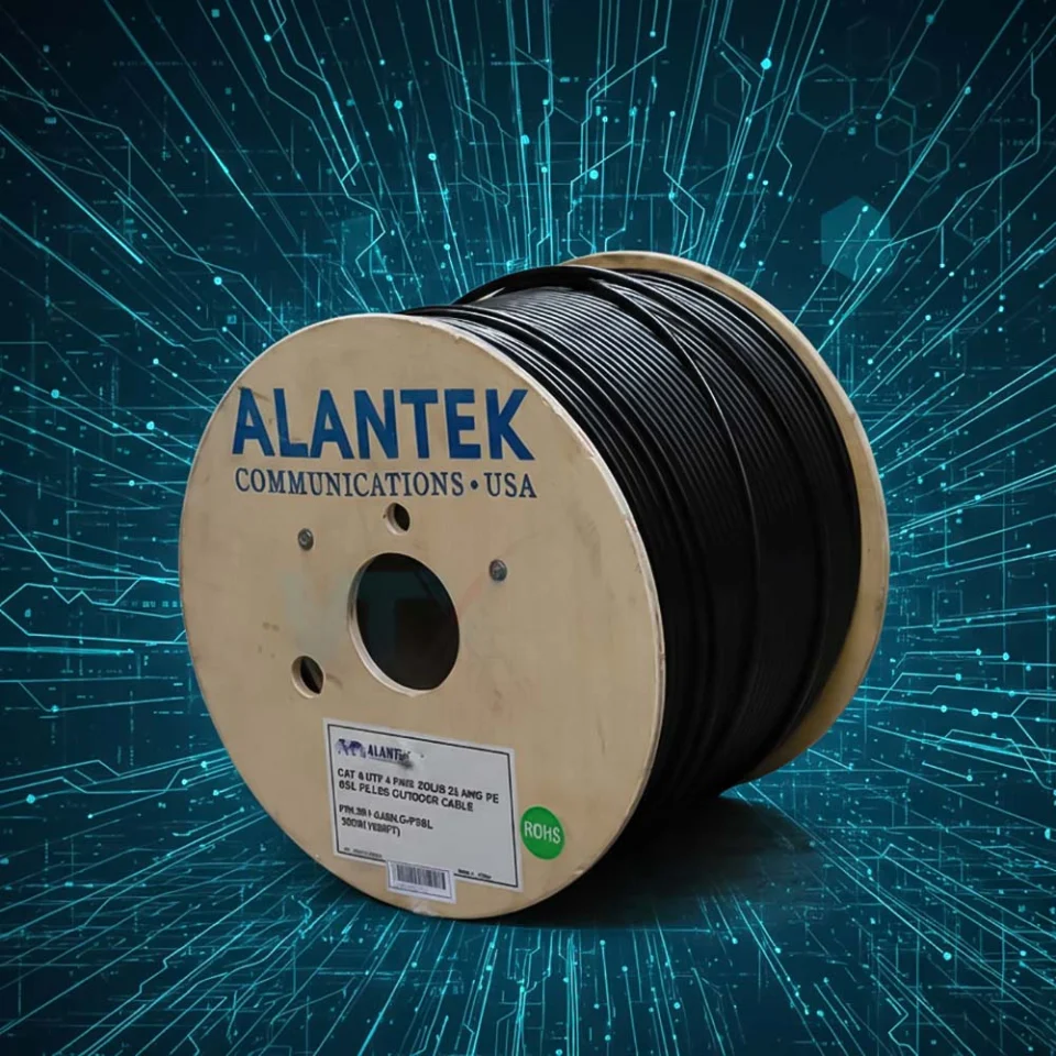 Cáp mạng Alantek Outdoor Cat6 UTP 301-6J08LG-P3BL