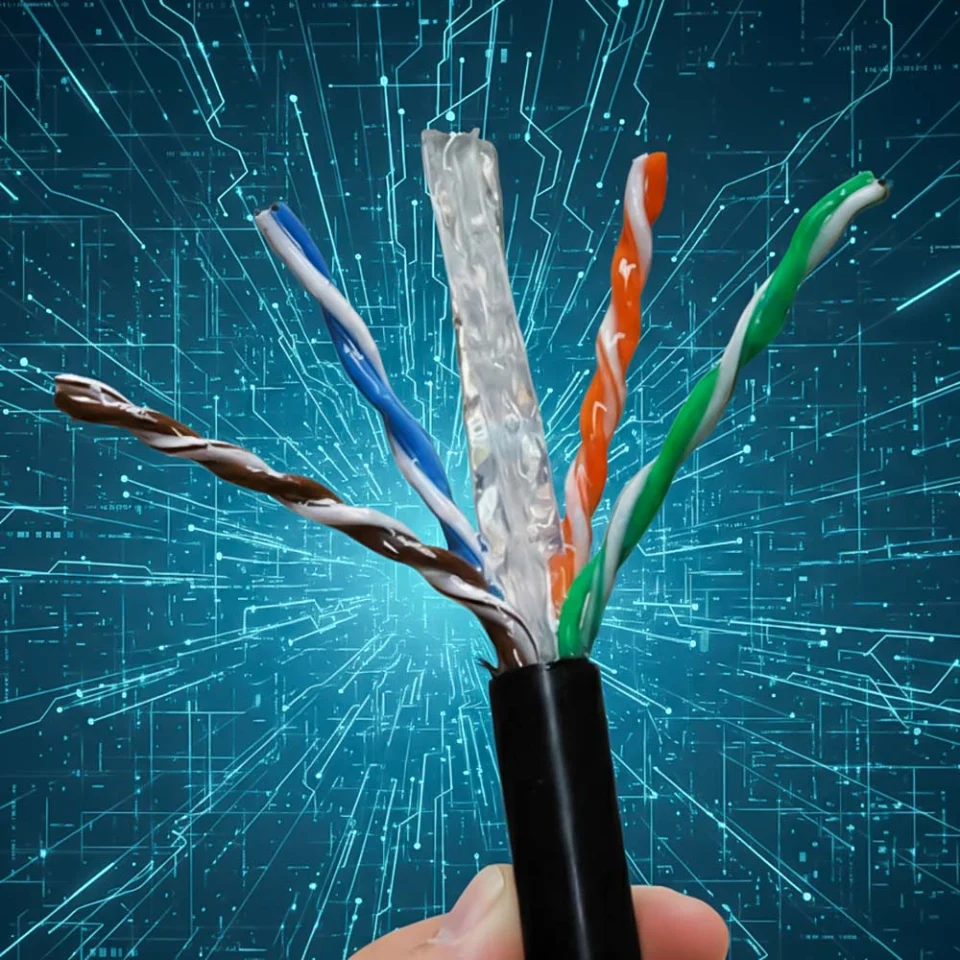 Cấu tạo của cáp mạng Alantek Outdoor Cat6 UTP 301-6J08LG-P3BL