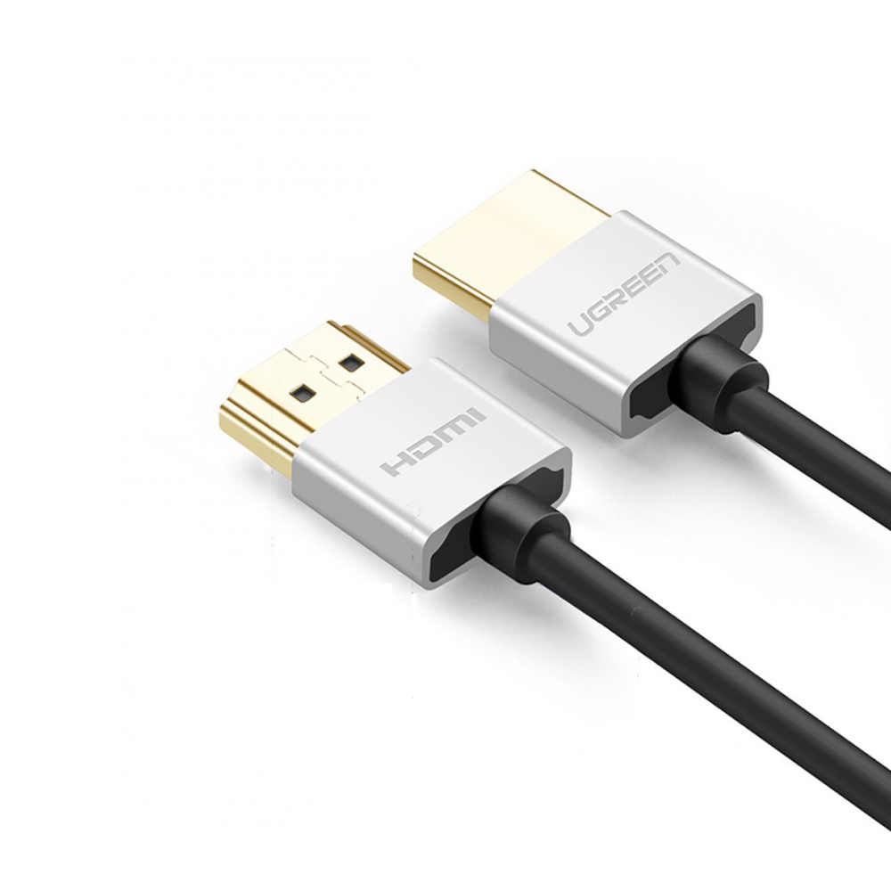 Dây HDMI 2.0 slim dài 8M hỗ trợ 4Kx2K Ugreen UG-50305