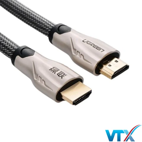 Dây HDMI 5M bọc lưới chống nhiễu hỗ trợ 3D full HD 4Kx2K UG-11193