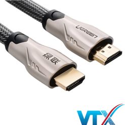 Dây HDMI 8M bọc lưới chống nhiễu hỗ trợ 3D full HD 4Kx2K UG-11194