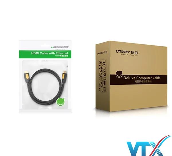 Dây HDMI Ugreen sợi dẹt 10m hỗ trợ 4Kx2K UG-11183