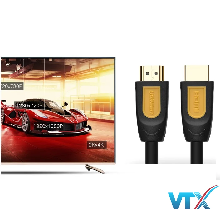 Dây HDMI Ugreen sợi dẹt 10m hỗ trợ 4Kx2K UG-11183