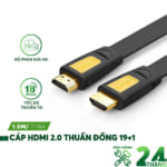 Dây HDMI Ugreen sợi dẹt 10m hỗ trợ 4Kx2K UG-11183