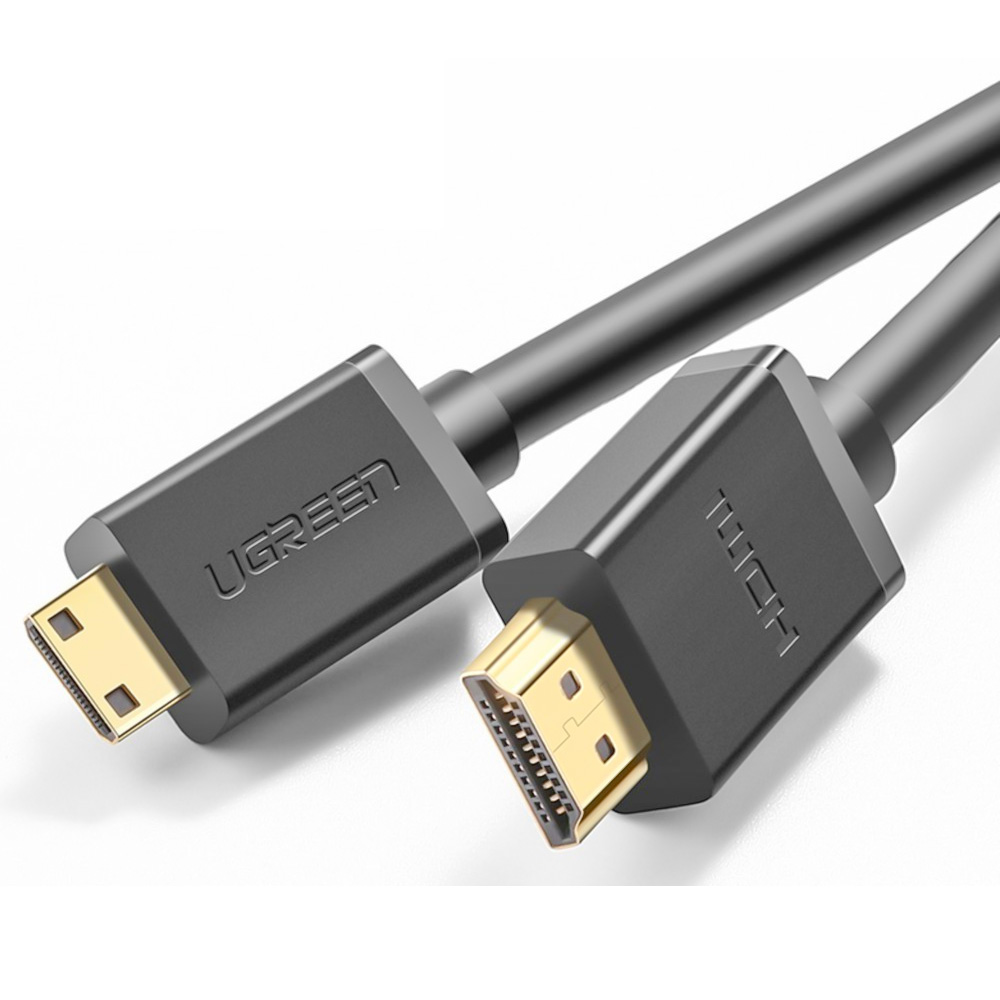 Dây Mini HDMI 3M Ugreen hỗ trợ độ phân giải 4K UG-10118