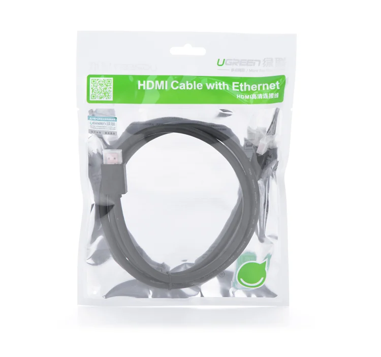 Dây HDMI Ugreen dẹt vỏ nhựa 10M trợ 3D 4K UG-30114