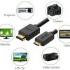 Dây Mini HDMI 3M Ugreen hỗ trợ độ phân giải 4K chính hãng UG-10118