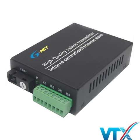 Thiết Bị Đóng Tiếp Xúc Khô chạy bằng cáp quang G-4K-FC20T/R