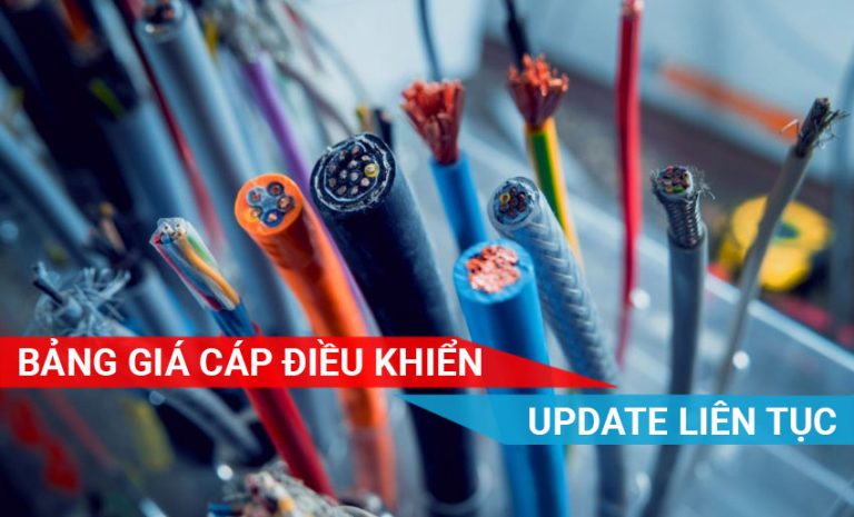 Bảng báo giá cáp điều khiển mới nhất VTX