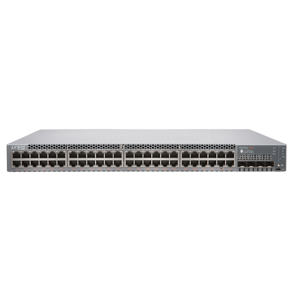 Switch Juniper 48 Port 101001000BaseT EX3400-48P