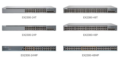 Switch Juniper 24 Port 10/100/1000BaseT EX2300-24MP