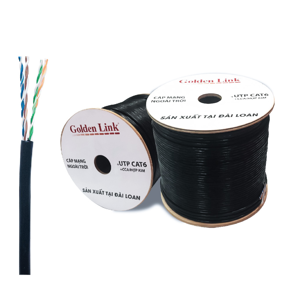 Dây cáp mạng Golden Link Cat6 UTP Outdoor