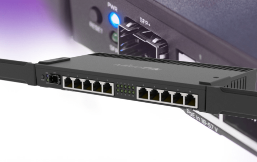 Bộ định tuyến Router Mikrotik RB4011iGS+RM
