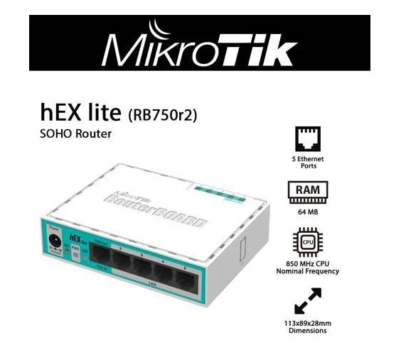 Bộ định tuyến Router Mikrotik RB750R2