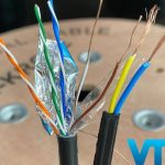Cấu tạo cáp mạng kèm nguồn Cat6e Outdoor