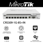 Switch chia mạng Mikrotik CRS309-1G-8S+IN