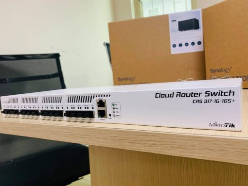 Switch chia mạng Mikrotik CRS317-1G-16S+RM