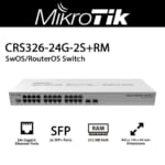 Switch chia mạng Mikrotik CRS326-24G-2S+RM