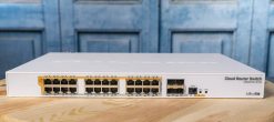 Switch chia mạng Mikrotik CRS328-24P-4S+RM