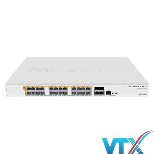 Switch chia mạng Mikrotik CRS328-24P-4S+RM