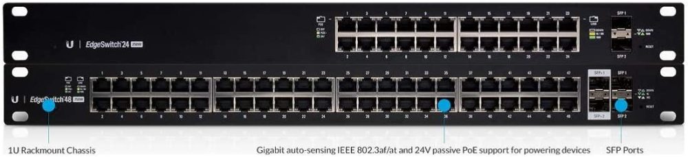 Switch chia mạng Ubiquiti 24 port ES-24-250W