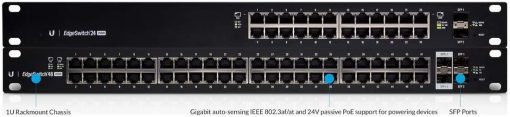 Switch chia mạng Ubiquiti 24 port ES-24-250W