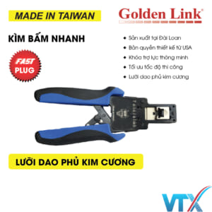 Kìm mạng Golden Link RJ45 Cat5E và Cat6 GL-2005FC