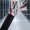Cáp mạng kèm nguồn ngoài trời CAT6 FTP HDPRO 305M