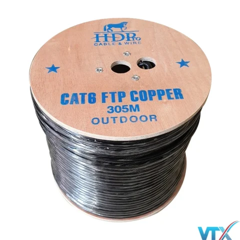 Cáp mạng HDPRO Cat6 FTP Copper