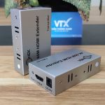 Bộ kéo dài HDMI 4K 60M KVM Golden Konek-1